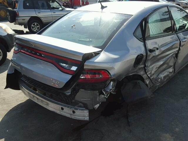 1C3CDFBB2ED903368 - 2014 DODGE DART SXT SILVER photo 9