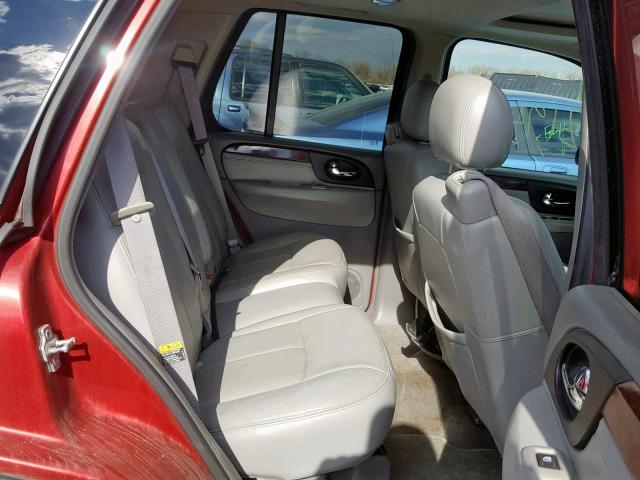 1GKDS13S752139234 - 2005 GMC ENVOY RED photo 6