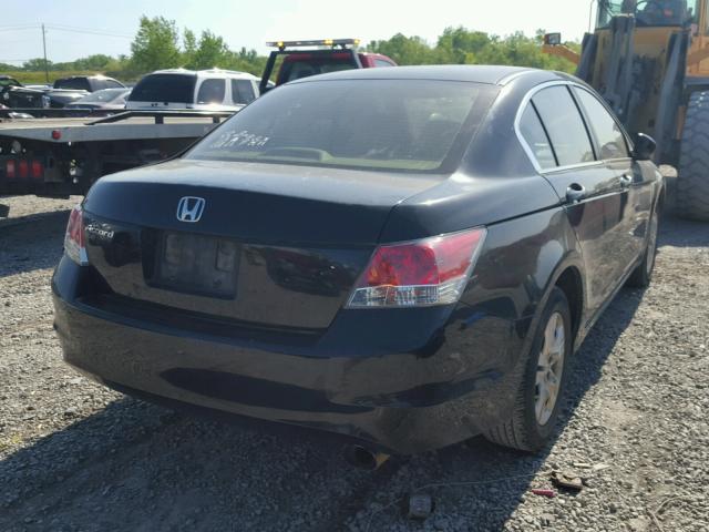 1HGCP26429A082207 - 2009 HONDA ACCORD LXP BLACK photo 4