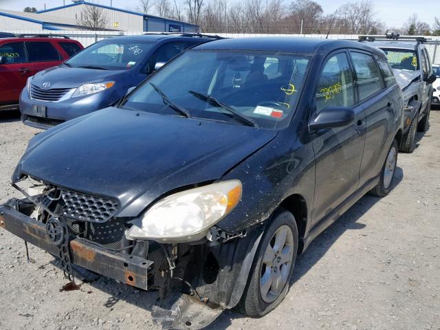 2T1LR32E93C080373 - 2003 TOYOTA COROLLA MA BLACK photo 2