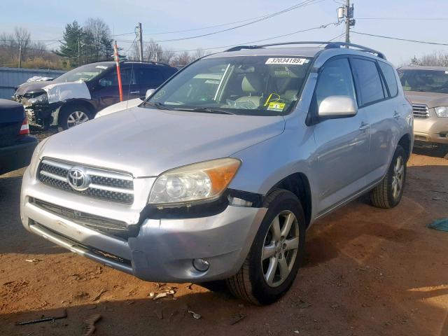 JTMBD31V765000839 - 2006 TOYOTA RAV4 LIMIT SILVER photo 2