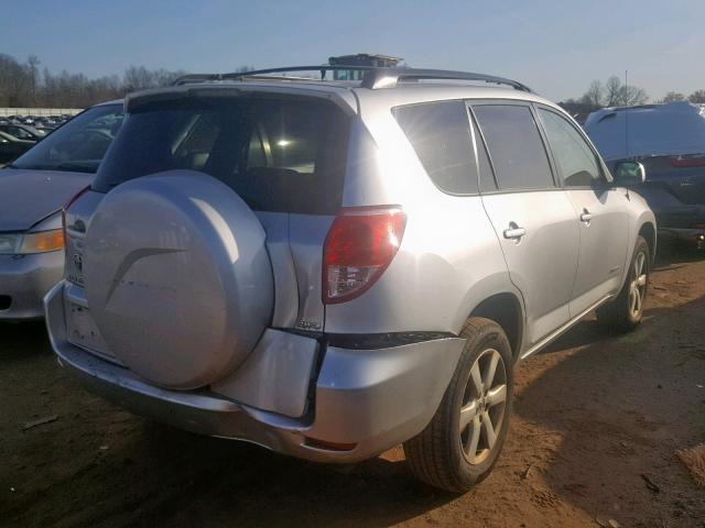 JTMBD31V765000839 - 2006 TOYOTA RAV4 LIMIT SILVER photo 4