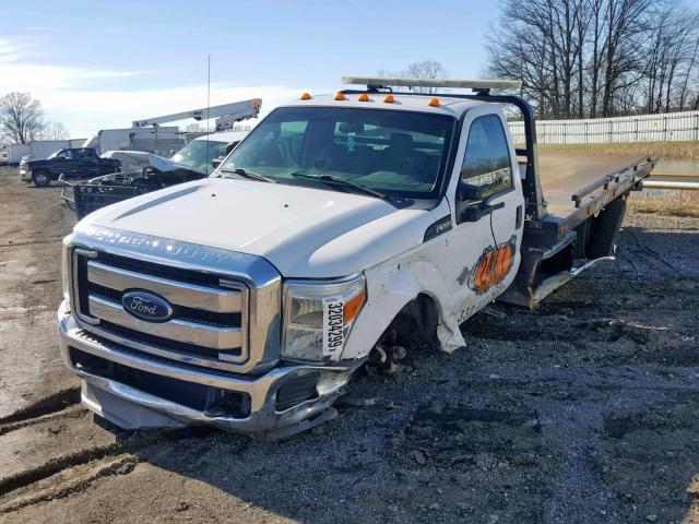 1FDUF5GT1DEA94150 - 2013 FORD F550 SUPER WHITE photo 2