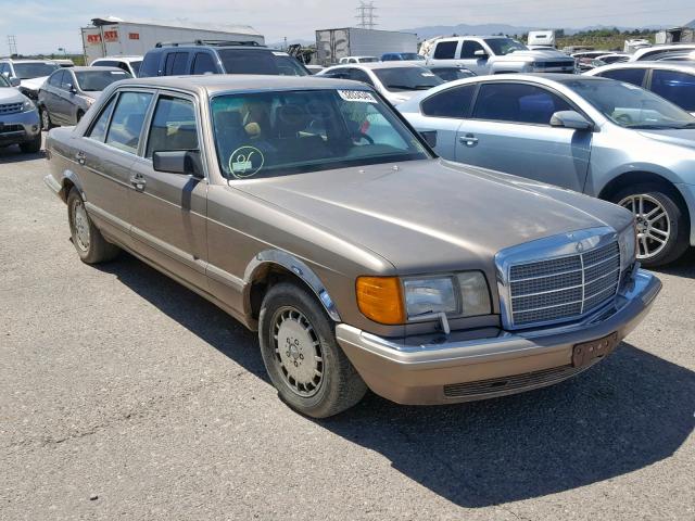 WDBCA39D7HA339893 - 1987 MERCEDES-BENZ 560 SEL GOLD photo 1