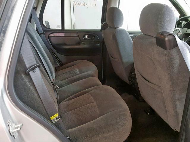 1GKDT13S852227447 - 2005 GMC ENVOY SILVER photo 6