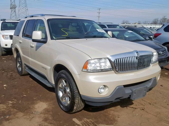 5LMEU88H45ZJ26814 - 2005 LINCOLN AVIATOR CREAM photo 1