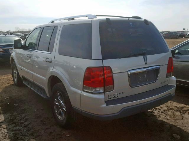 5LMEU88H45ZJ26814 - 2005 LINCOLN AVIATOR კრემისფერი ფოტო 3