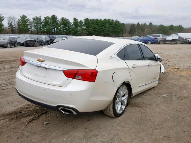 2G1155S32E9202015 - 2014 CHEVROLET IMPALA LTZ WHITE photo 4