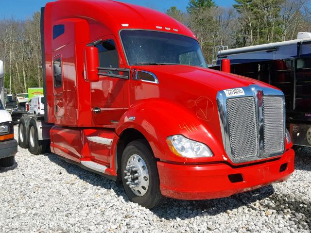 1XKYDP9X5FJ442702 - 2015 KENWORTH CONSTRUCTI RED photo 1