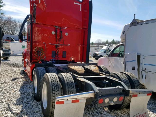 1XKYDP9X5FJ442702 - 2015 KENWORTH CONSTRUCTI RED photo 3