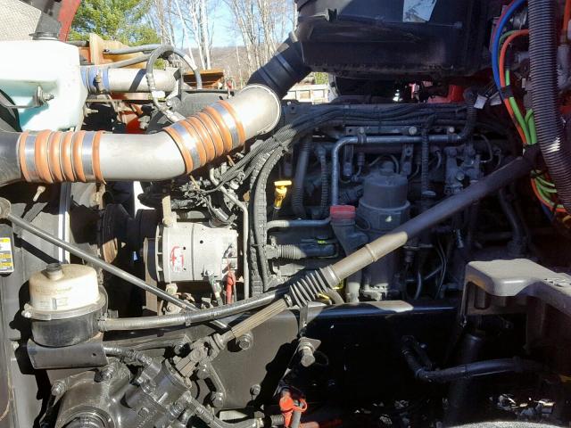 1XKYDP9X5FJ442702 - 2015 KENWORTH CONSTRUCTI RED photo 7