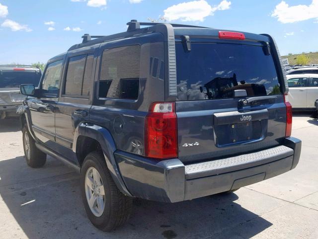 1J8HG48N97C601026 - 2007 JEEP COMMANDER ლურჯი ფოტო 3