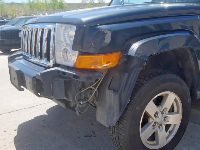 1J8HG48N97C601026 - 2007 JEEP COMMANDER ლურჯი ფოტო 9