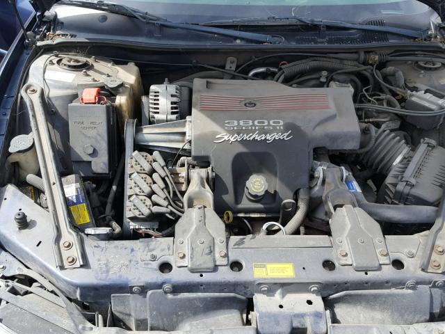 1G2WR5212YF326253 - 2000 PONTIAC GRAND PRIX BLUE photo 7