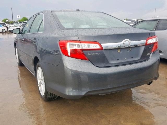 4T1BD1FKXCU058721 - 2012 TOYOTA CAMRY HYBR GRAY photo 3