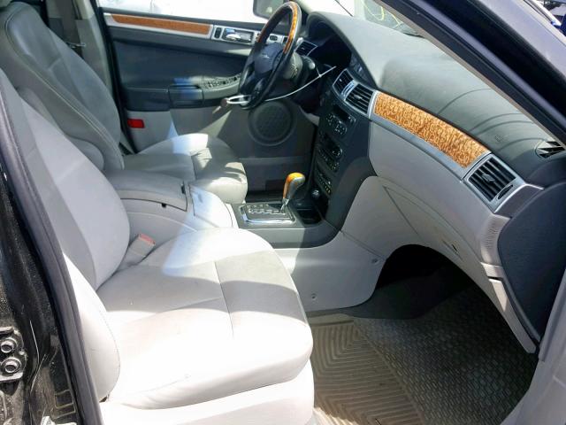 2A8GF78X37R176136 - 2007 CHRYSLER PACIFICA L BLACK photo 5