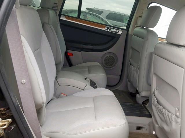 2A8GF78X37R176136 - 2007 CHRYSLER PACIFICA L BLACK photo 6