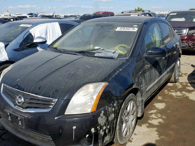 3N1AB6AP3BL630956 - 2011 NISSAN SENTRA 2.0 BLACK photo 2