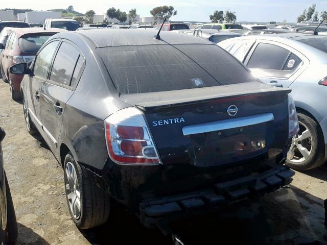 3N1AB6AP3BL630956 - 2011 NISSAN SENTRA 2.0 BLACK photo 3