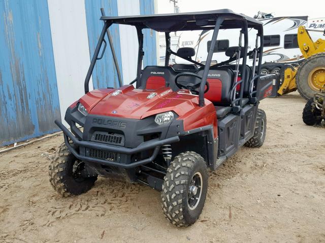 4XAWY76A8A2156585 - 2010 POLARIS RANGER 800 RED photo 2