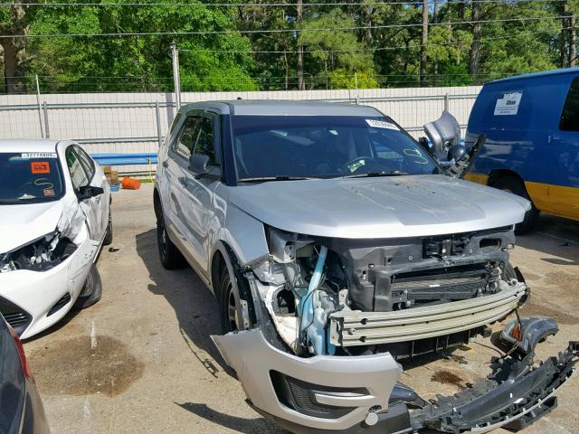 1FM5K8AR5HGB92817 - 2017 FORD EXPLORER P SILVER photo 1