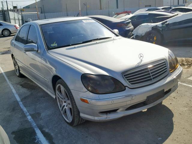 WDBNG73J02A236089 - 2002 MERCEDES-BENZ S 55 AMG SILVER photo 1