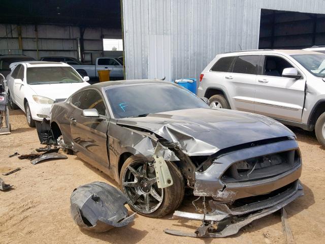 1FA6P8CF6H5225368 - 2017 FORD MUSTANG GT GRAY photo 1