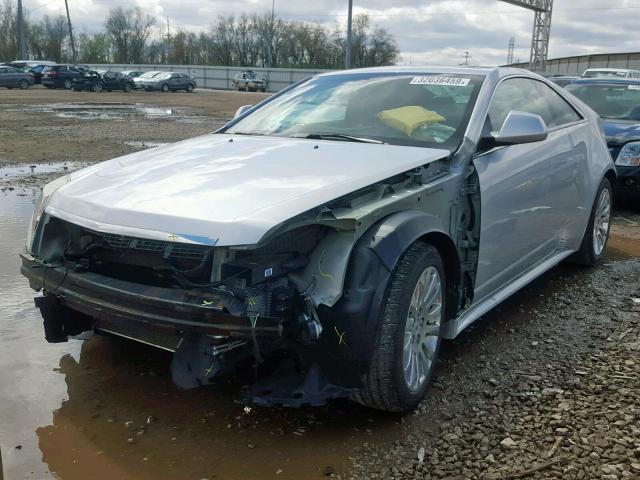 1G6DS1E35C0125006 - 2012 CADILLAC CTS PREMIU SILVER photo 2