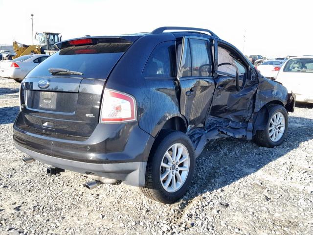 2FMDK3JC3ABA45449 - 2010 FORD EDGE SEL BLACK photo 4