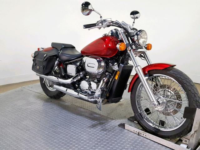 JH2RC44486M002266 - 2006 HONDA VT750 CDA MAROON photo 2