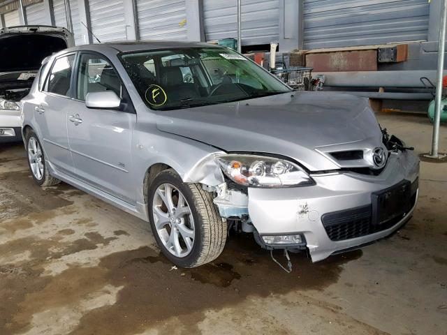 JM1BK344071749855 - 2007 MAZDA 3 HATCHBAC SILVER photo 1