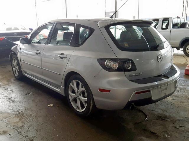 JM1BK344071749855 - 2007 MAZDA 3 HATCHBAC SILVER photo 3