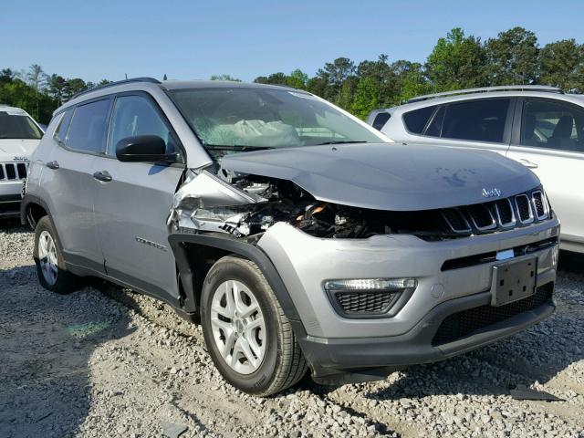 3C4NJCAB6JT124007 - 2018 JEEP COMPASS SP 灰色 照片 1