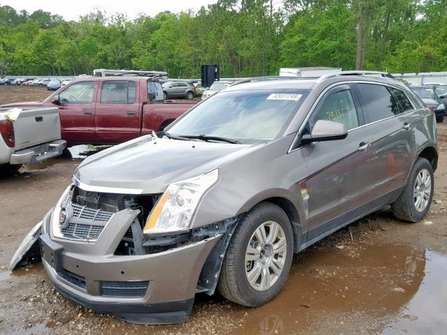 3GYFNAE34CS501842 - 2012 CADILLAC SRX LUXURY GRAY photo 2