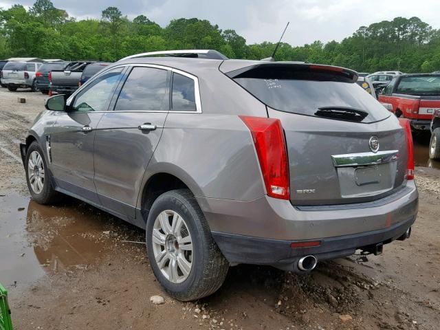 3GYFNAE34CS501842 - 2012 CADILLAC SRX LUXURY GRAY photo 3