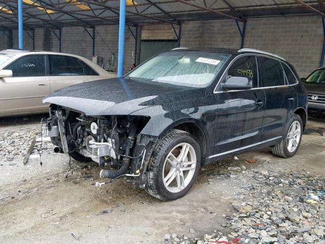 WA1CMAFP9EA042867 - 2014 AUDI Q5 TDI BLACK photo 2