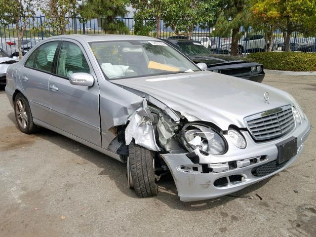 WDBUF56J76A970247 - 2006 MERCEDES-BENZ E 350 SILVER photo 1