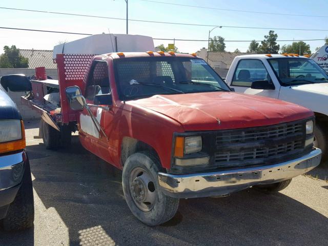 1GDHC34K5LE519801 - 1990 GMC SIERRA C35 RED photo 1