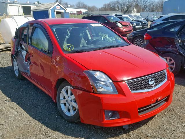 3N1AB6AP6CL637384 - 2012 NISSAN SENTRA 2.0 RED photo 1