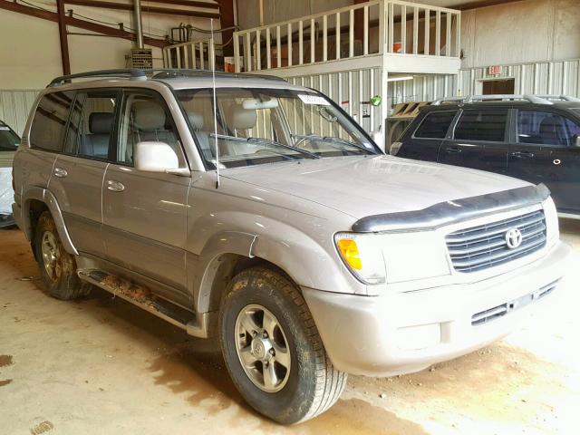 JTEHT05J222022676 - 2002 TOYOTA LAND CRUIS SILVER photo 1