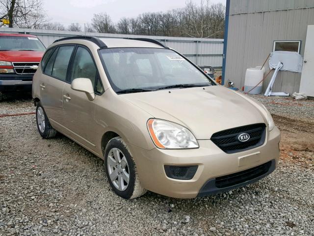 KNAFG526687151199 - 2008 KIA RONDO LX TAN photo 1