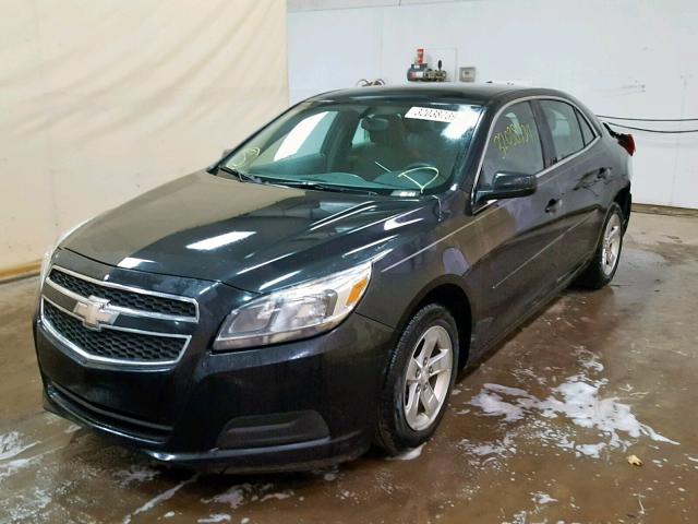 1G11B5SA3DF135048 - 2013 CHEVROLET MALIBU LS BLACK photo 2