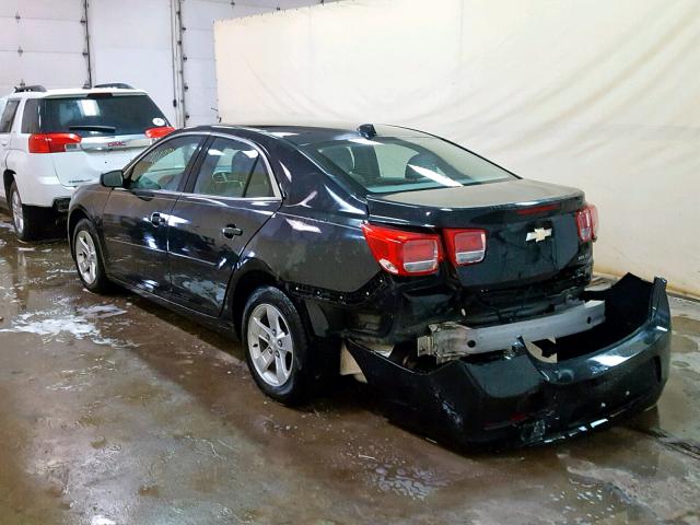 1G11B5SA3DF135048 - 2013 CHEVROLET MALIBU LS BLACK photo 3