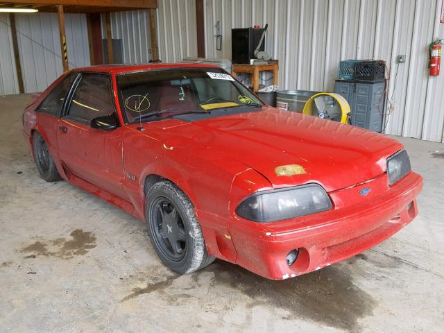 1FABP42E5JF251086 - 1988 FORD MUSTANG GT RED photo 1