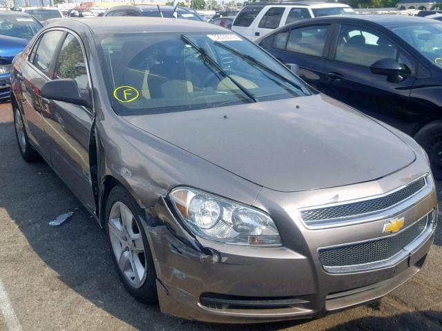 1G1ZB5EB1A4124130 - 2010 CHEVROLET MALIBU LS GRAY photo 1