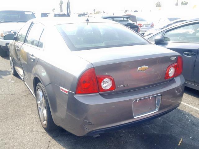 1G1ZB5EB1A4124130 - 2010 CHEVROLET MALIBU LS GRAY photo 3