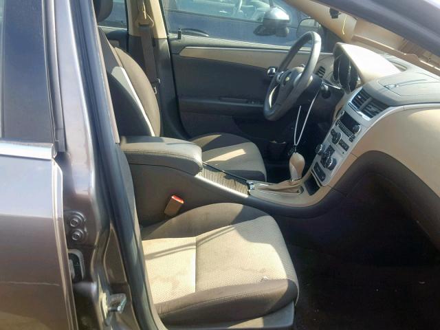 1G1ZB5EB1A4124130 - 2010 CHEVROLET MALIBU LS GRAY photo 5