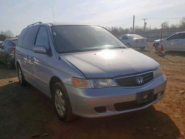 5FNRL18894B132230 - 2004 HONDA ODYSSEY EX SILVER photo 1