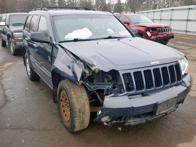 1J8HR48N28C154180 - 2008 JEEP GRAND CHER BLUE photo 1