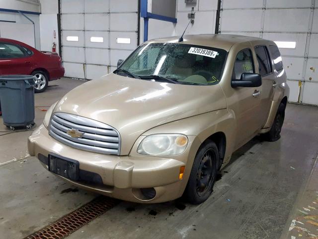 3GNDA13D86S656409 - 2006 CHEVROLET HHR LS Marrón foto 2